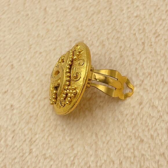 Authentic Chanel Coco Marks 96A GP earrings 22.72g W/Box - Picture 5 of 12